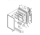 Kenmore 1069771610 refrigerator door diagram