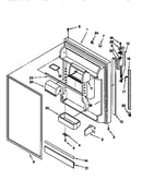 Refrigerator door