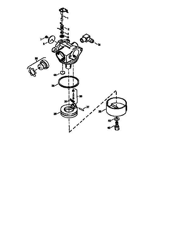 SERIES 9 CARBURETOR 632733