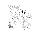 Craftsman 917256570 seat assembly diagram