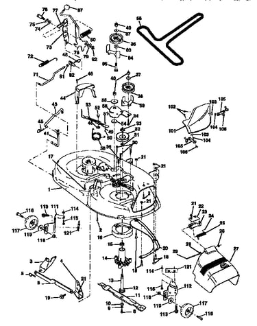 Mower deck