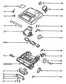 Nozzle and motor assembly