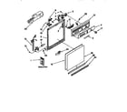 Kenmore 66515721690 frame and console diagram