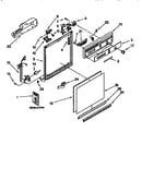 Frame and console