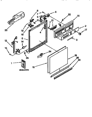 Frame and console