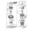 Kenmore 66517625690 pump and motor diagram