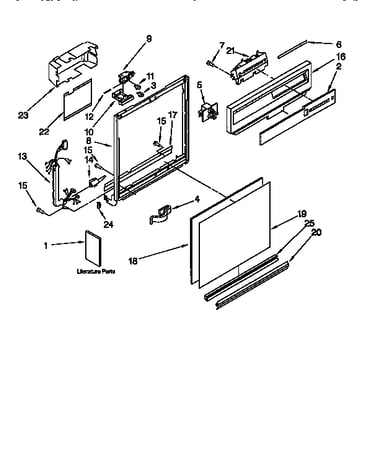 Frame and console