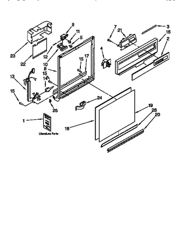 Frame and console