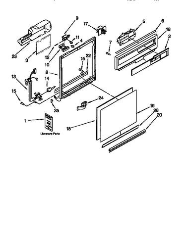 Frame and console