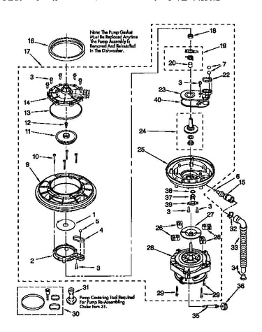 Pump and motor