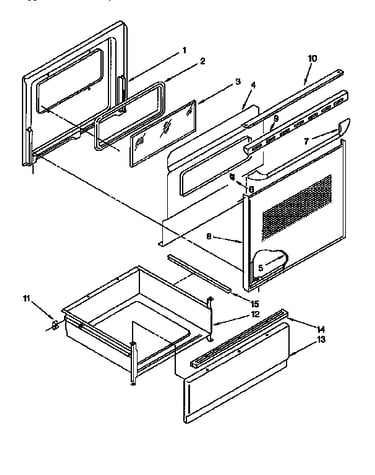 Door and drawer
