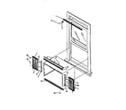 Kenmore 2539750830A window mounting kit diagram