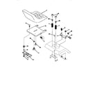 Craftsman 917256600 seat assembly diagram