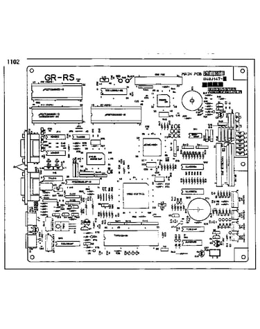Main pcb assembly