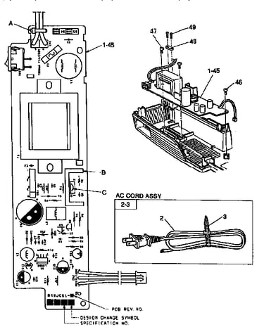 Power supply pcb assembly