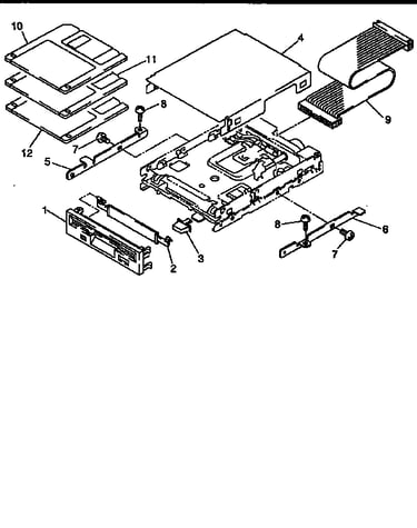 Floppy disk drive assembly