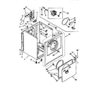 Kenmore 11096565120 cabinet diagram
