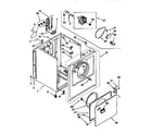 Kenmore 11096565220 cabinet diagram