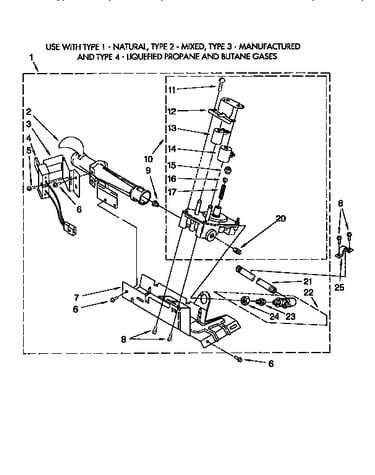 3401771 burner assembly