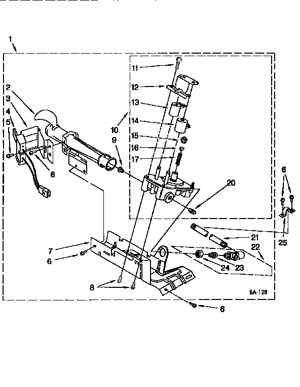 Burner assembly 3401771