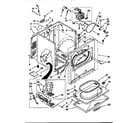 Kenmore 11097580010 cabinet diagram