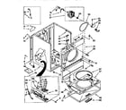 Kenmore 11097566210 cabinet diagram