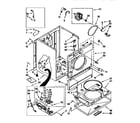 Kenmore 11097466410 cabinet diagram