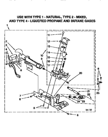 Burner assembly 3401799