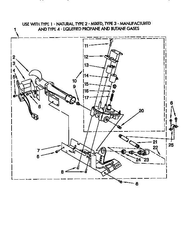 3401771 burner assembly