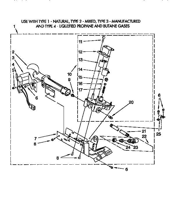 3401771 burner assembly