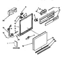 Frame and console