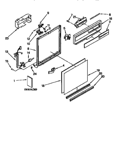 Frame and console