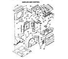 Kenmore 1069700872 airflow and control diagram