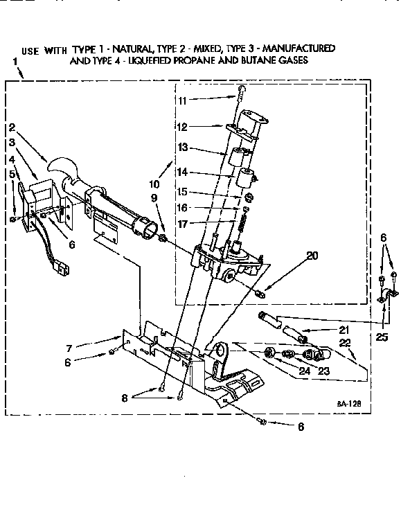 3401771 burner assembly