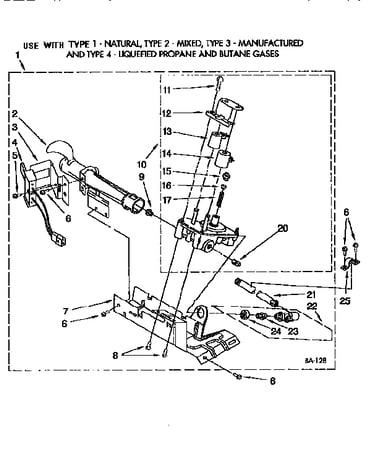 3401771 burner assembly