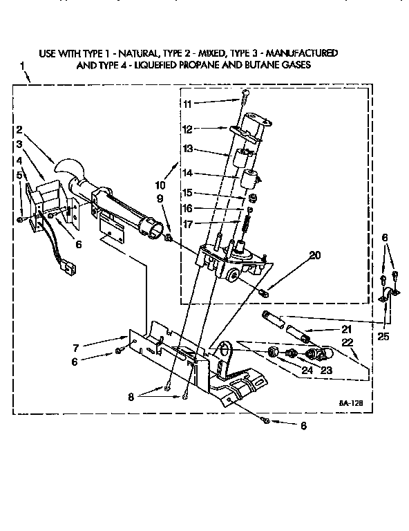 3401771 burner assembly