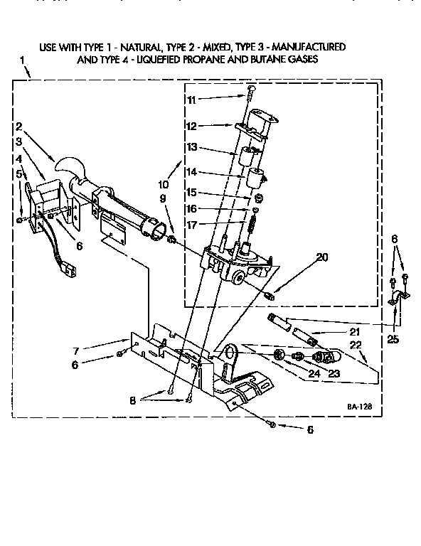 3401771 BURNER ASSEMBLY