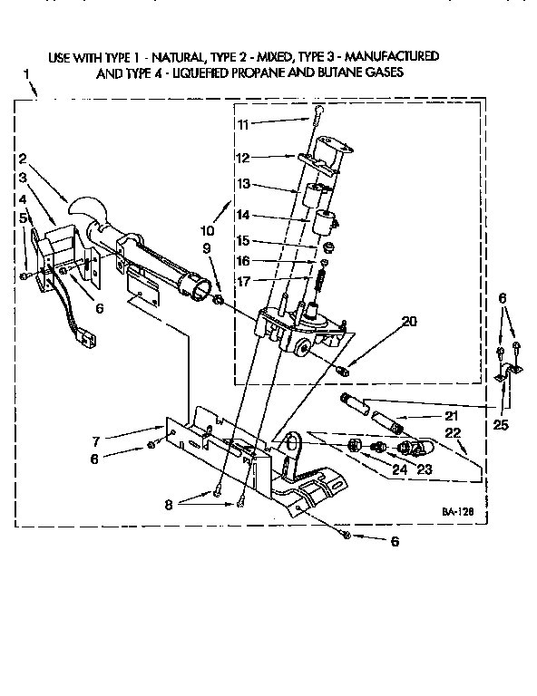 3401771 burner assembly
