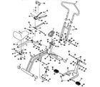 Weslo DRCR96054 unit parts diagram