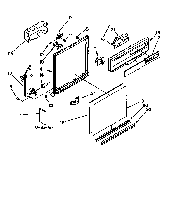 Frame and console