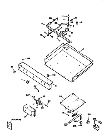 Burner section