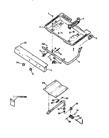 Burner section