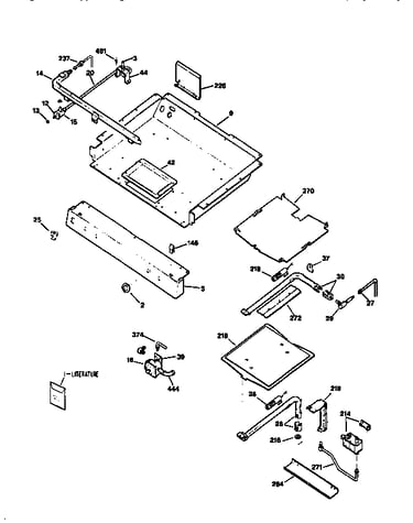 Burner section