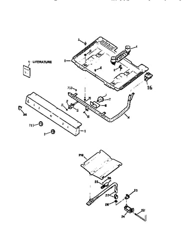 Burner section