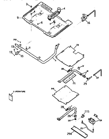 Burner section