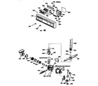 Kenmore 3631556992 escutcheon/motor pump assy. diagram
