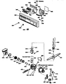 Escutcheon/motor pump assy