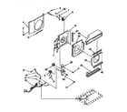 Sears 1069710536 air flow and control diagram