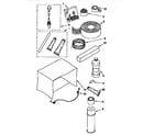 Sears 1069710536 optional parts diagram