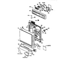 Kenmore 36314458690 escutcheon and door assembly diagram